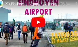 Eindhoven Airport Prive Terminal Blokkade